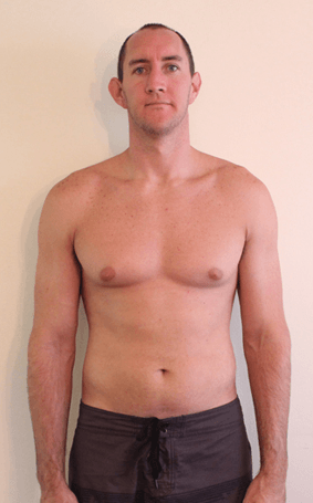 Male 16 percent BF