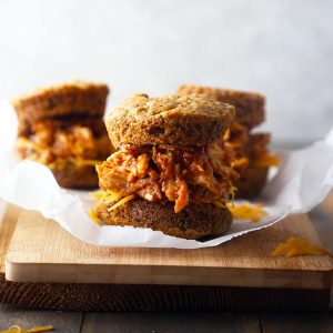 BBQ Pulled Chicken Sliders