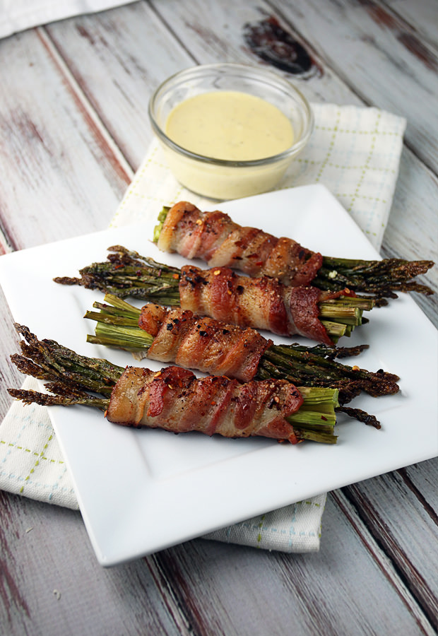 Bacon Wrapped Asparagus with Garlic Aioli | Shared via iqyxmeyx.top