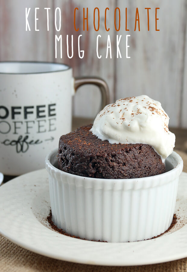 A decadent dessert that's made in under 5 minutes! Grab yourself a super easy #keto chocolate mug cake from //iqyxmeyx.top/