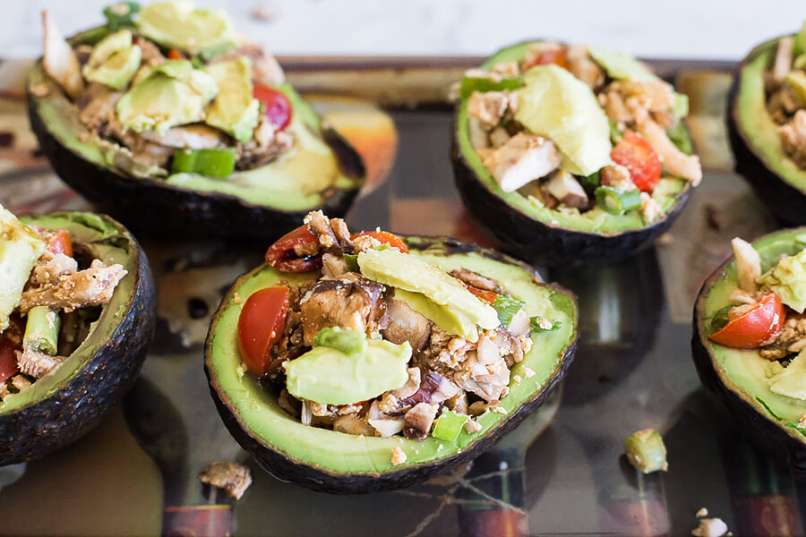 Balsamic Avocado Bowls