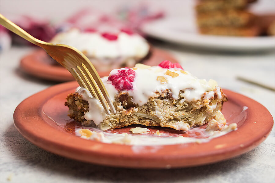 Keto Baked Protein Oatmeal