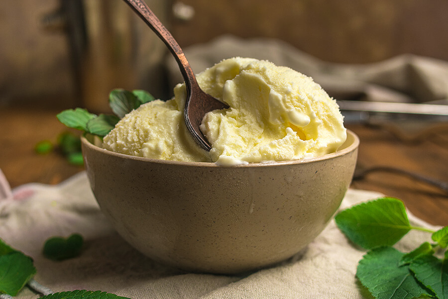 Easy Dairy-Free Vanilla Ice Cream