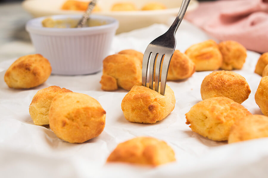 Air Fryer Keto Pretzel Bites